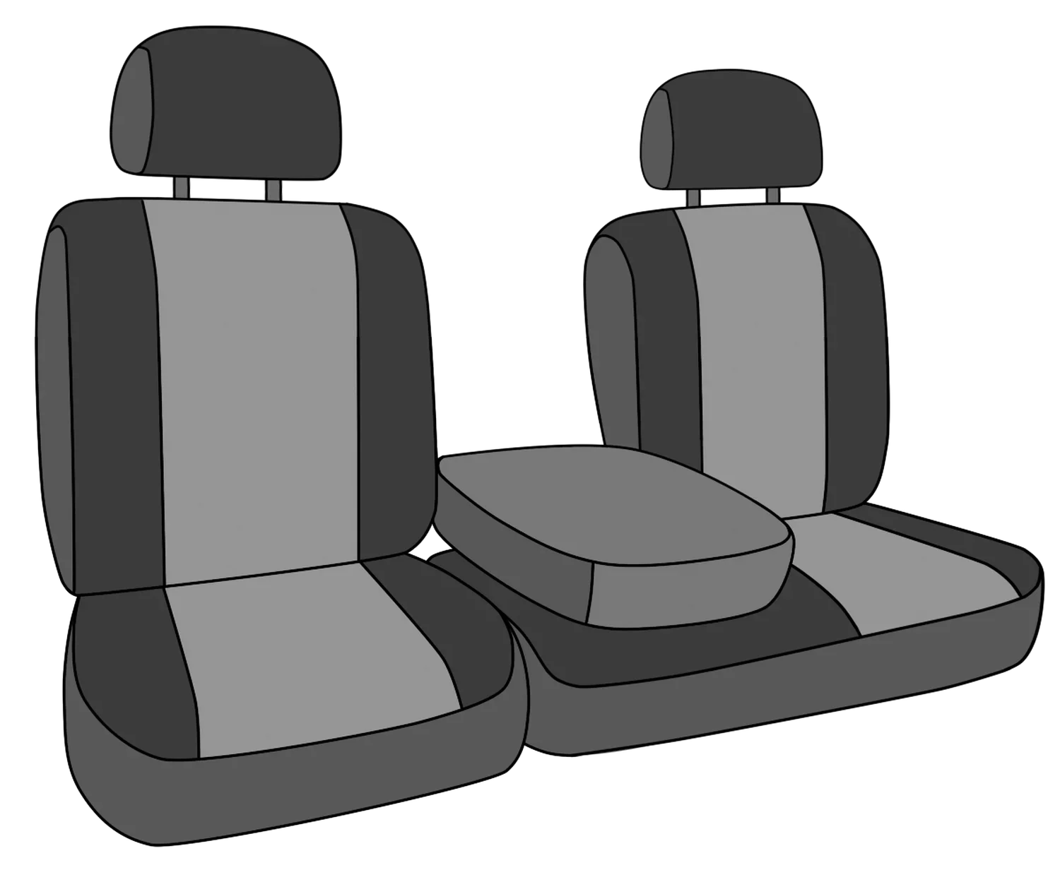CalTrend Center 40/20/40 Split Back & 60/40 Cushion Mossy Oak Seat Covers for 2016-2019 Kia Sorento - KA122-78MB New Brake Up Insert with Black Trim