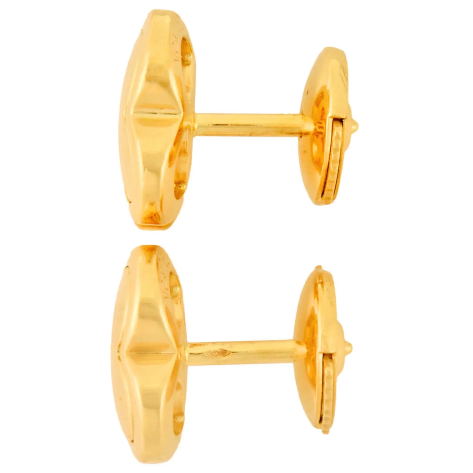 Pre-Owned Van Cleef & Arpels Alhambra Earrings K18YG (Good)