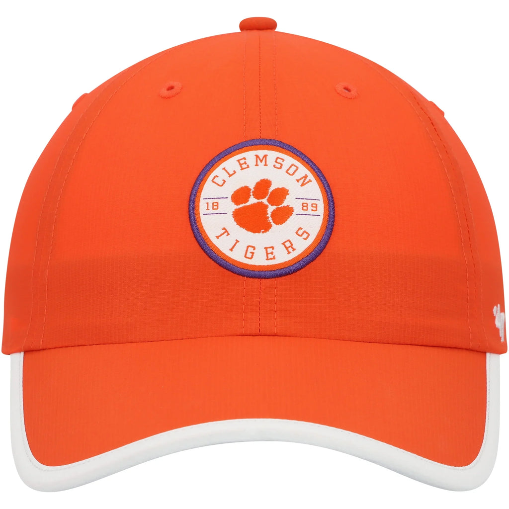 Men's '47  Orange Clemson Tigers Microburst Clean Up Adjustable Hat - OSFA