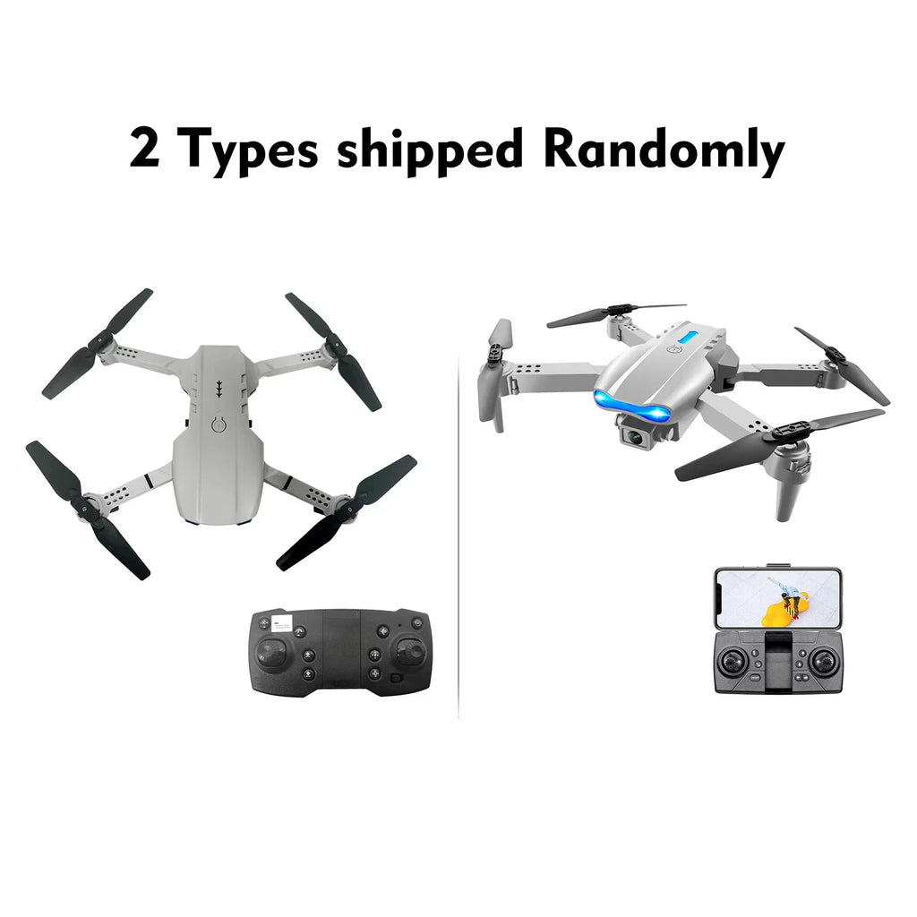 Htovila   with Camera 4K  Quadcopter with Function Obstacle Avoidance Trajectory Flight Gesture Control Storage Bag Package 3 Battery
