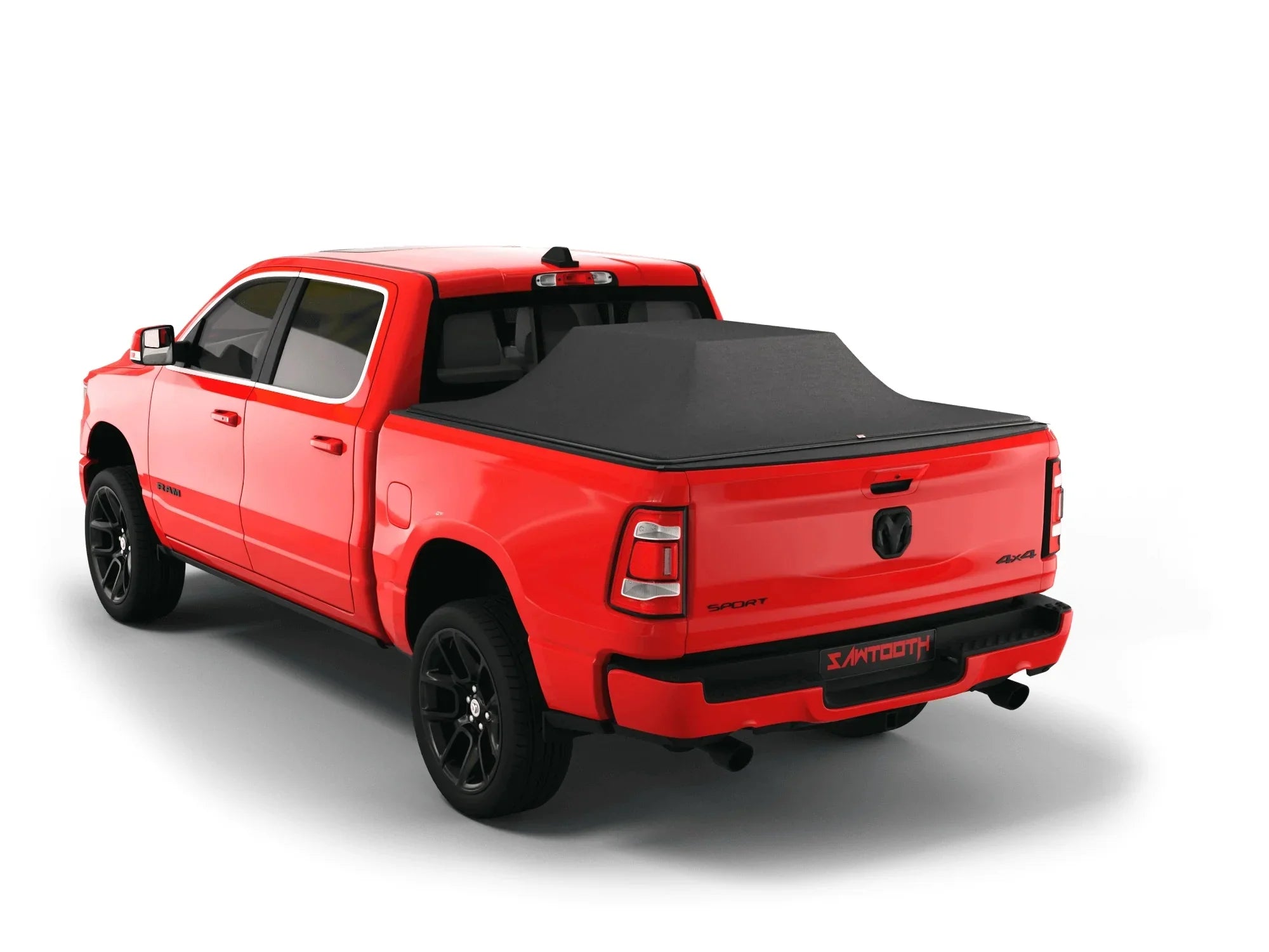 Sawtooth Expandable Tonneau Cover | Compatible with 2019-Present Ram 1500, 2500, 3500 | 5'-7" Bed