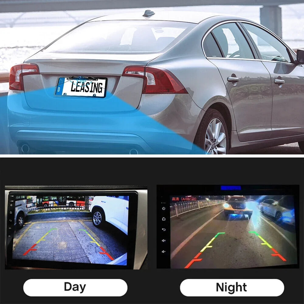 Car Rear View Backup Camera - License PLatitudee Frame with Night Vision