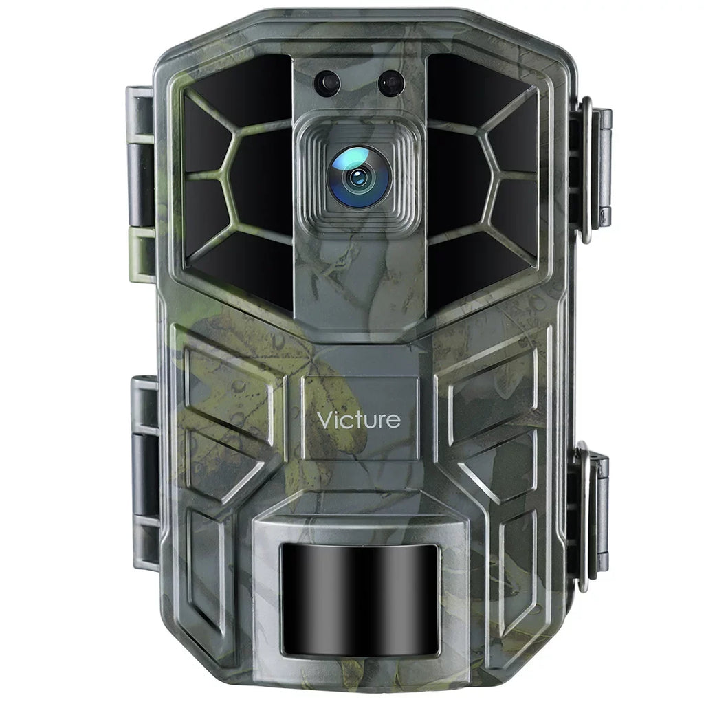 Victure HC520 4K/30MP Trail Camera  IP66 Waterproof  with LEDs Infrared Night Vision Game Camera 120° Detection Angle with 0.3' Trigger Speed for Outdoor Security