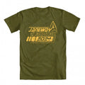 GEEK TEEZ Jabrand neway Chakotay 2024 Original Artwork Inspired by Star Trek Men's T-shirt Military Green Medium