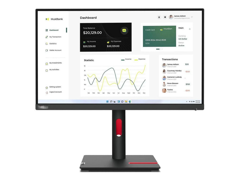Lenovo ThinkVision 23 inch Monitor - T23i-30