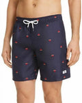 Trunks Surf & Swim Co. Men's Premium Embroidered Sano Swim Trunks, Size Large
