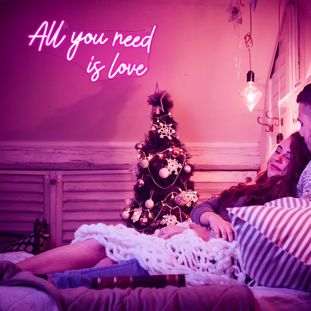 Hello Rosa All Your Need Is Love LED Neon Light Signs USB Power for Home Wedding Party Bar Bedroom Decoration