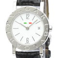 Pre-Owned Polished BVLGARI BVLGARI-BVLGARI Steel Quartz Ladies Watch BB26SL BF558550 (Good)
