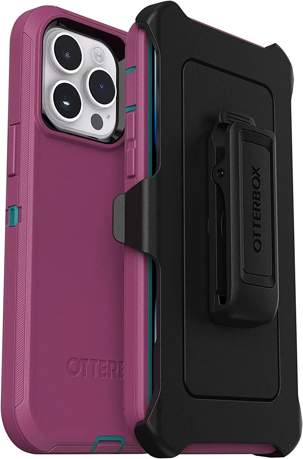 OtterBox DEFENDER SERIES Case & Holster for iPhone 14 Pro Max - Canyon Sun Pink